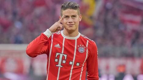James Rodriguez kam im Sommer per Leihe von Real Madrid zum FC Bayern
