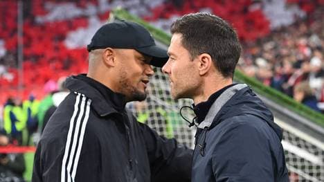 Eine Trainerbeobachtungskamera wird Vincent Kompany und Xabi Alonso genau unter die Lupe nehmen