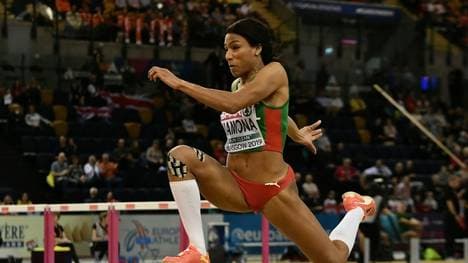 Patricia Mamona wird im Dreisprung Europameisterin