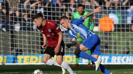 Hertha BSC und Hannover 96 trennen sich torlos