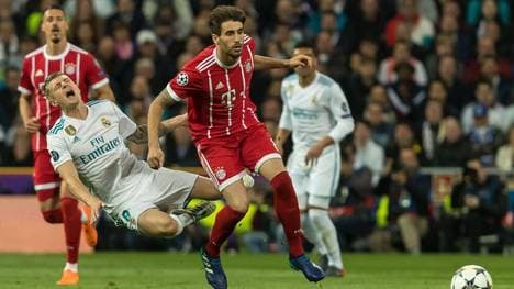 Javi Martínez 2018 im Halbfinale der Campions League