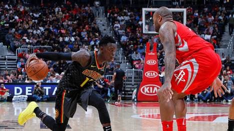 Dennis Schröder hofft mit den Atlanta Hawks auf einen Coup gegen die Houston Rockets