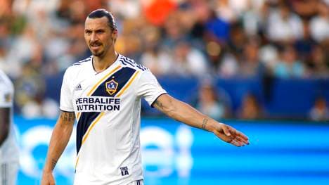 Zlatan Ibrahimovic steht aktuell bei Los Angeles Galaxy unter Vertrag