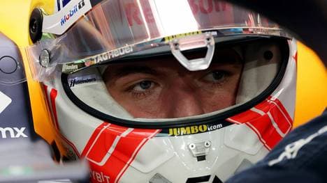 Max Verstappen hatte beim GP in Dschidda mit gesundheitlichen Problemen zu kämpfen