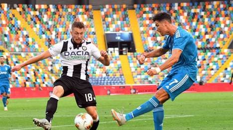 Cristiano Ronaldo ging bei Udinese leer aus
