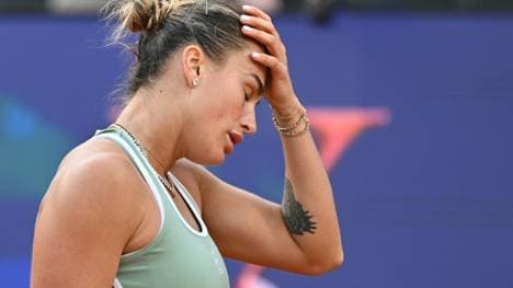 Früh ausgeschieden: Aryna Sabalenka