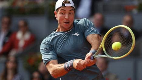 Jan-Lennard Struff steht in Rom in der zweiten Runde