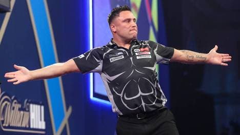 Gerwyn Price meisterte die Auftakthürde mit ein paar Problemen