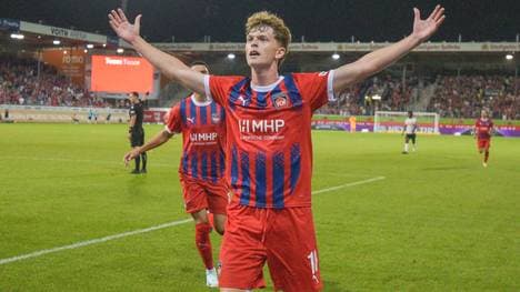 Paul Wanner ist vom FC Bayern an Heidenheim ausgeliehen