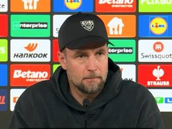 Nach der knappen 1:2-Hinspielpleite gegen den FC Porto in der Europa League lobt Sebastian Hoeneß die Fans des VfB Stuttgart. Trotz des Rückschlags sei das Duell laut dem Trainer noch nicht entschieden.