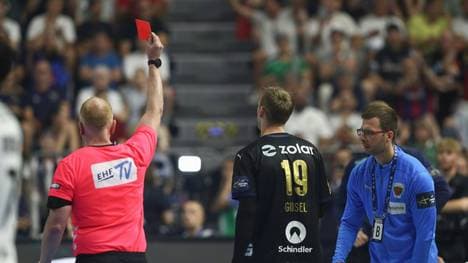 Szene des Spiels: Gidsel muss nach 8:23 Minuten runter