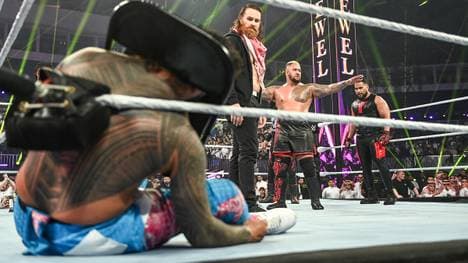 Sami Zayn stellte sich bei WWE Crown Jewel auf die Seite der "Original Bloodline"