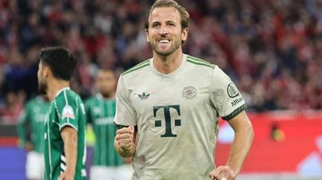 Harry Kane erzielte seinen 100. Treffer für Bayern