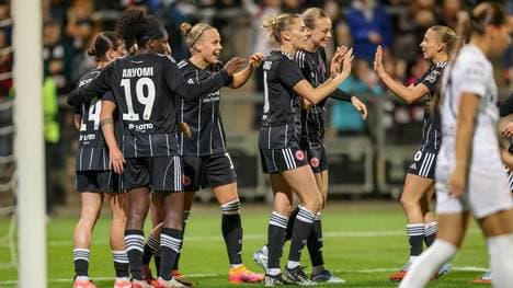 Die SGE-Frauen beim Auswärtssieg in Tschechien