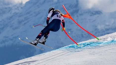 Lindsey Vonn hatte die Startnummer 13 bei ihrem Horror-Sturz
