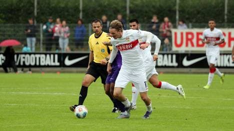 Nick Woltemade im Einsatz