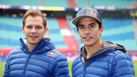 Stefan Bradl (l.) wurde 2011 Moto2-Weltmeister vor Marc Márquez (r.)