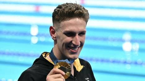 Schwimm-Olympiasieger Lukas Märtens