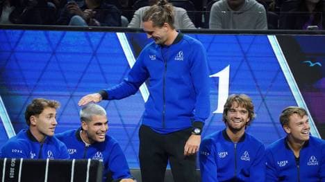 Alexander Zverev verlor mit Team Europa im Laver Cup