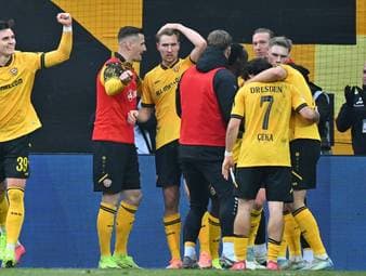 Aufatmen in Dresden: Dynamo gibt Rote Laterne ab