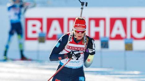 Denise Herrmann-Wick vergibt die Goldchance