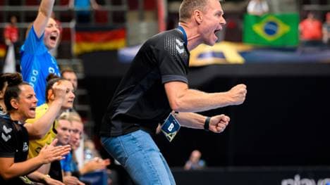 Freut sich über die Siegesserie: Coach Vestergaard