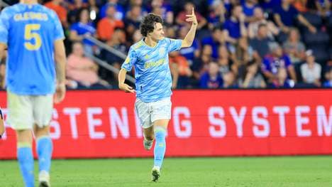 Paxten Aaronson trägt derzeit das Trikot von Philadelphia Union