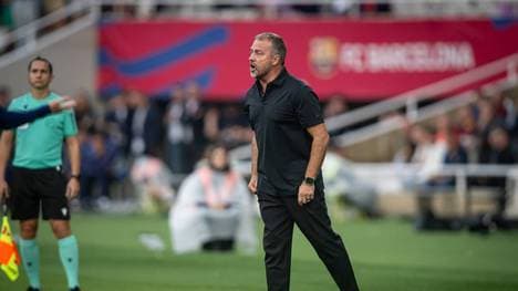 Hansi Flick fiel gegen Girona mit einer obszönen Geste auf