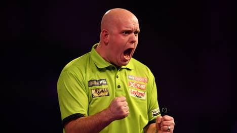 "Mighty Mike" ist der passende Spitzname von Michael Van Gerwen 