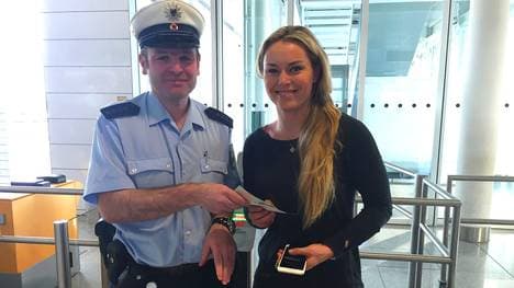 Bundespolizei, Lindsey Vonn, Pass, Ausweis