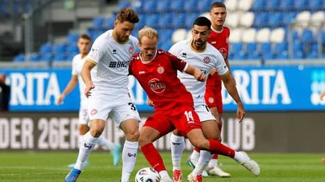 Umkämpfte Partie: Wiesbaden gegen Essen
