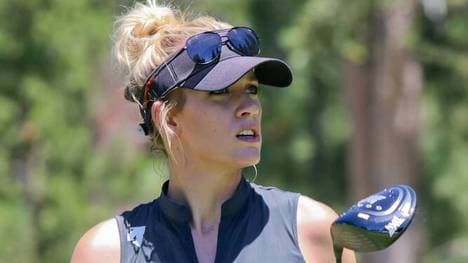 Paige Spiranac gelang ein Hole in One vor den Augen von Legende Gary Player