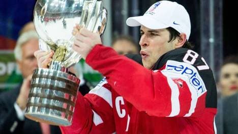 Mit diesem WM-Triumph 2015 wurde Sidney Crosby in den Triple Gold Club aufgenommen