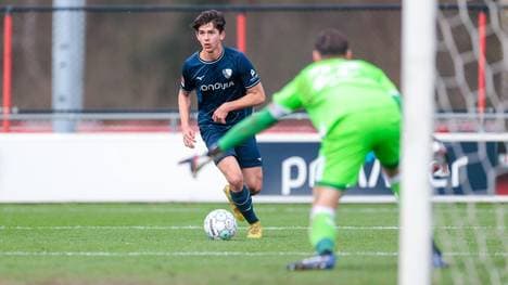 Cajetan Lenz spielt noch für die U19