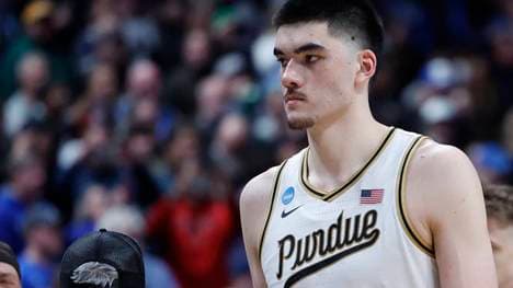 2,23-Meter-Mann Zach Edey wurde zum tragischen March-Madness-Helden