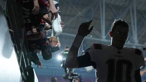 Quarterback Mac Jones von den New England Patriots steht in der Kritik (Archivfoto)