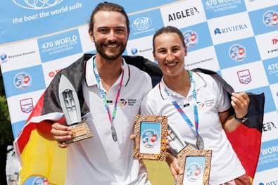 Deutsche Segler holen WM-Silber