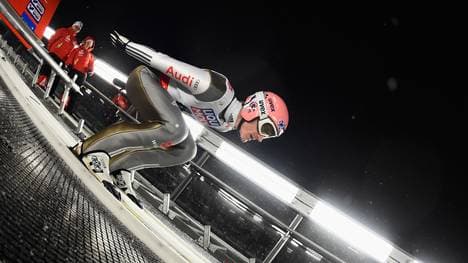 Severin Freund holte bei der WM Silber von der Normalschanze