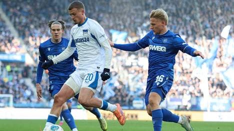 Karlsruhe und Hertha trennten sich mit einem Remis
