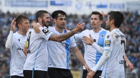 Der TSV 1860 München feiert einen Auswärtssieg in Jena