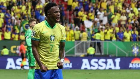 Vinicius Jr. konnte Brasilien zu einem Befreiungsschlag verhelfen