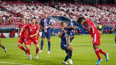 Kingsley Coman (r.) erzielte im Finale die Bayern-Führung