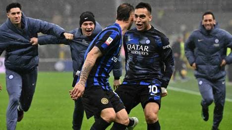 Inter feiert den brachialen Treffer von Marko Arnautovic