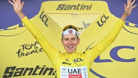 Zurück in Gelb: Tadej Pogacar