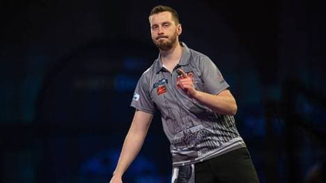 Florian Hempel qualifizierte sich erstmals für die Darts-WM