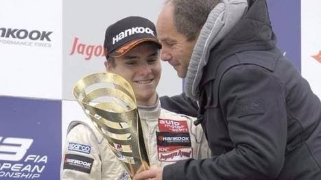 Gerhard Berger unterstützte Lucas Auer schon zu Formelsport-Zeiten