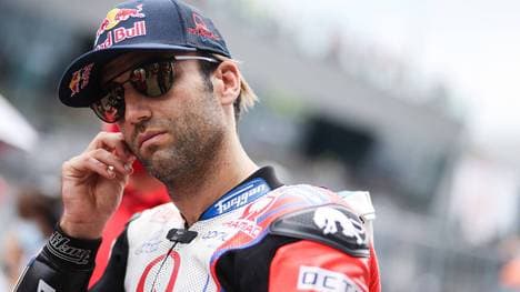 Johann Zarco reiste mit dem Motorrad an
