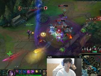 League-of-Legends-Weltmeister Kim „Deft“ Hyuk-kyu hat in der koreanischen SoloQ einen 1v4 Teamfight klar gewonnen