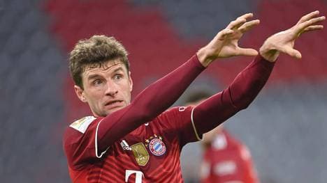 Thomas Müller ist trotz der Corona-Ausfälle guter Dinge
