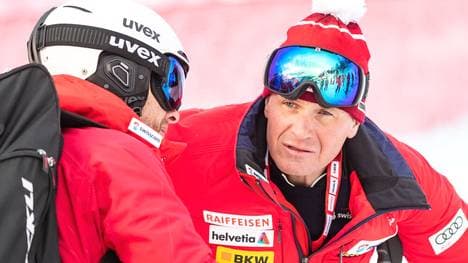 Urs Lehmann (r.) entscheidet sich für einen überraschenden Schritt